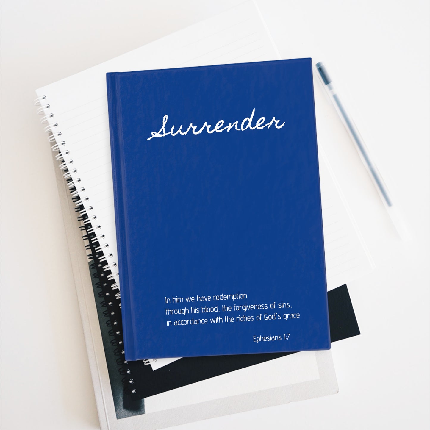 Surrender; Blank Journal