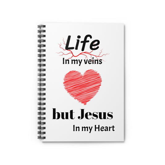 Jesus in my Heart Notebook