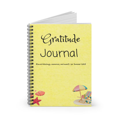 Summer Gratitude Journal