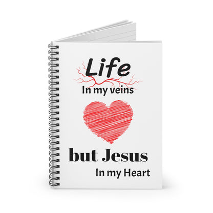 Jesus in my Heart Notebook