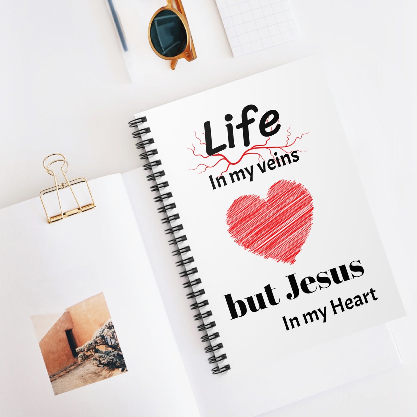 Jesus in my Heart Notebook