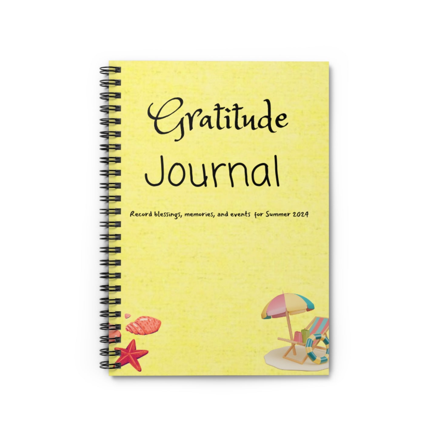 Summer Gratitude Journal