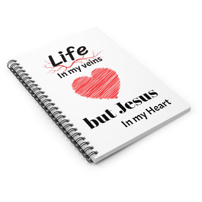 Jesus in my Heart Notebook