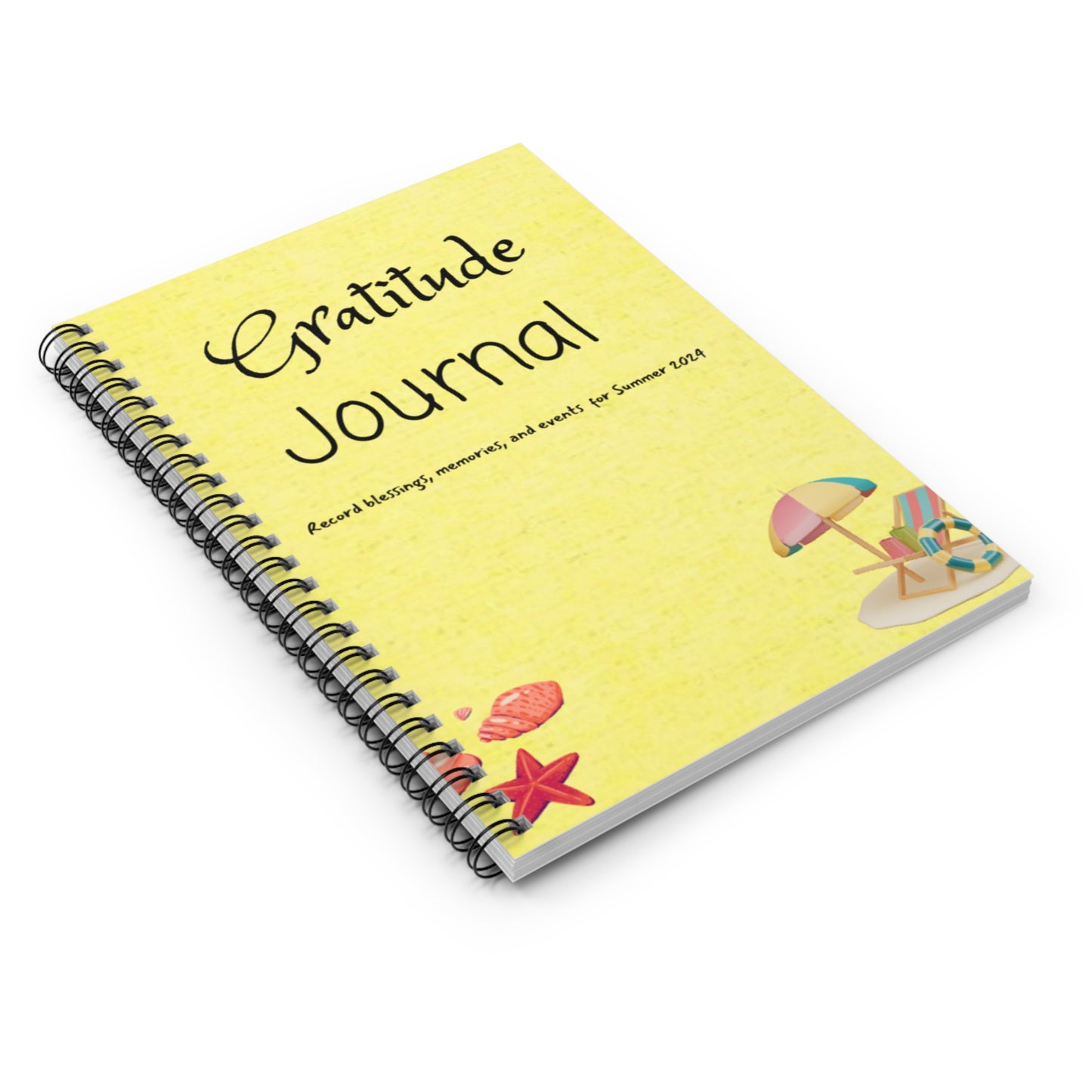 Summer Gratitude Journal