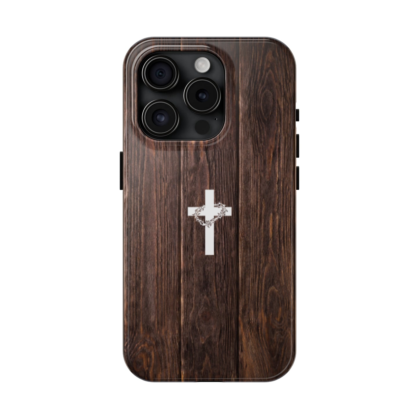 The Love of Jesus Wooden iPhone Case
